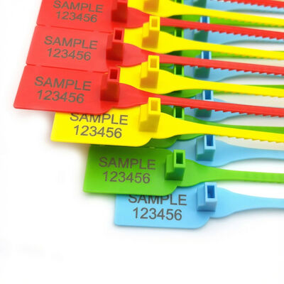 Embalagem de recipiente Selo de plástico descartável Pull Tight com peso médio 3,77 g/pc