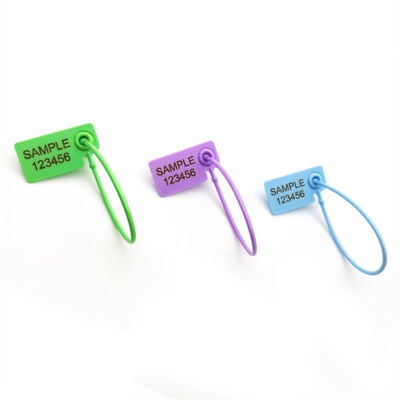 1.70 g / pc ABS US-PS170FL Probabilidade de adulteração de plástico selos de segurança Etiqueta para vestuário roupas sapatos