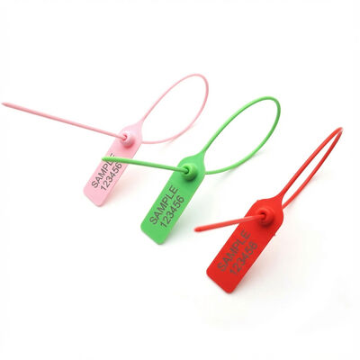 Embalagem segura US-PS320R comprimento ajustável, fecho de plástico apertado com inserção de metal