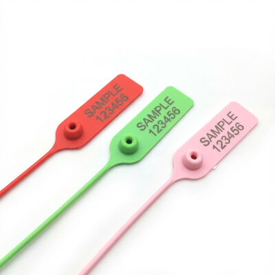 Embalagem segura US-PS320R comprimento ajustável, fecho de plástico apertado com inserção de metal